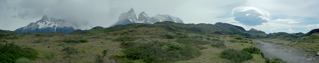 Panorama of the view